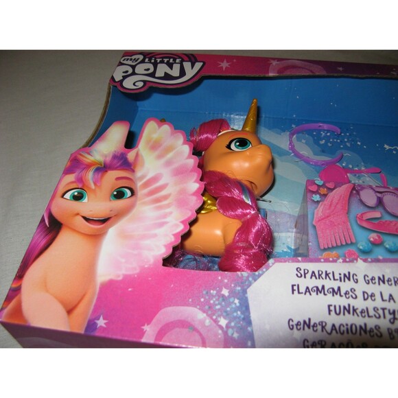 New My Little Pony Sparkling Generations 2 Pony 26 Piece Play Set NEW - Picture 6 of 6